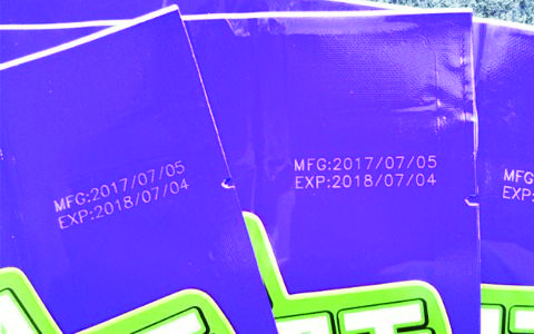 塑料袋激光打标