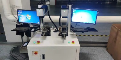 双工位自动打标机图样