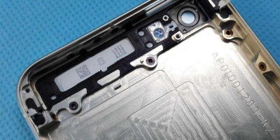 手机电池盖激光打码样品